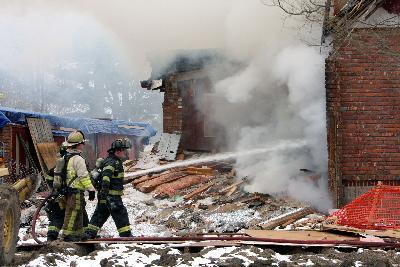 Structure Fire- Mutual aid to Brewster | Brewster Hill Road. Pictures Copyright © 2010 The Journal News